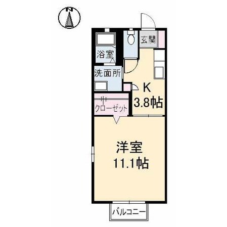 クレスト22　Ｃ棟の物件間取画像